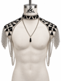 Studded Chain Shoulder Harness