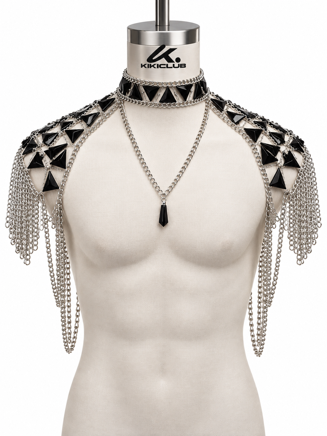 Studded Chain Shoulder Harness