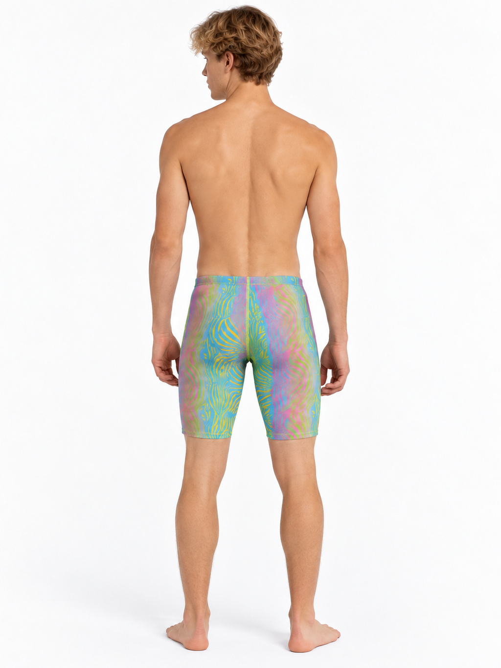 Colorful Animal Print Long Boxer Briefs