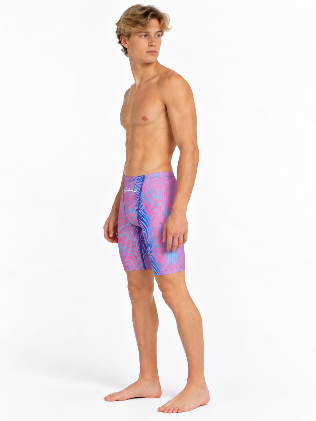 Colorful Animal Print Long Boxer Briefs