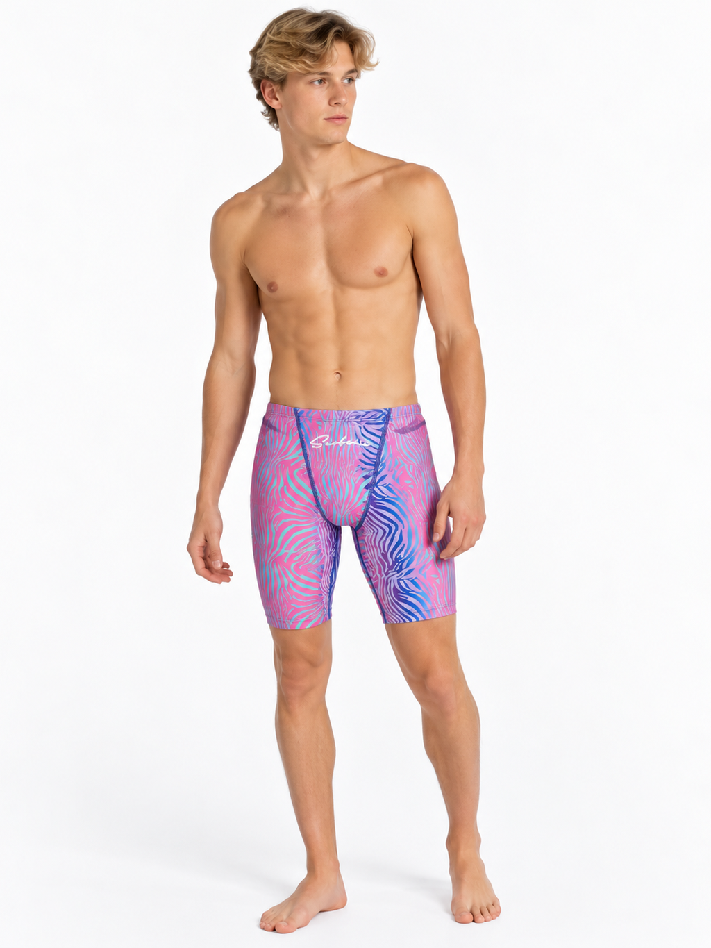 Colorful Animal Print Long Boxer Briefs
