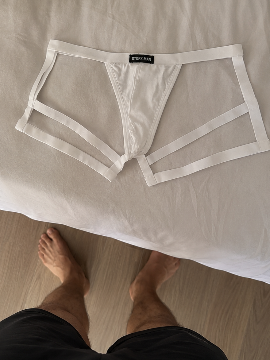 Strap Cut-Out Boxer Briefs