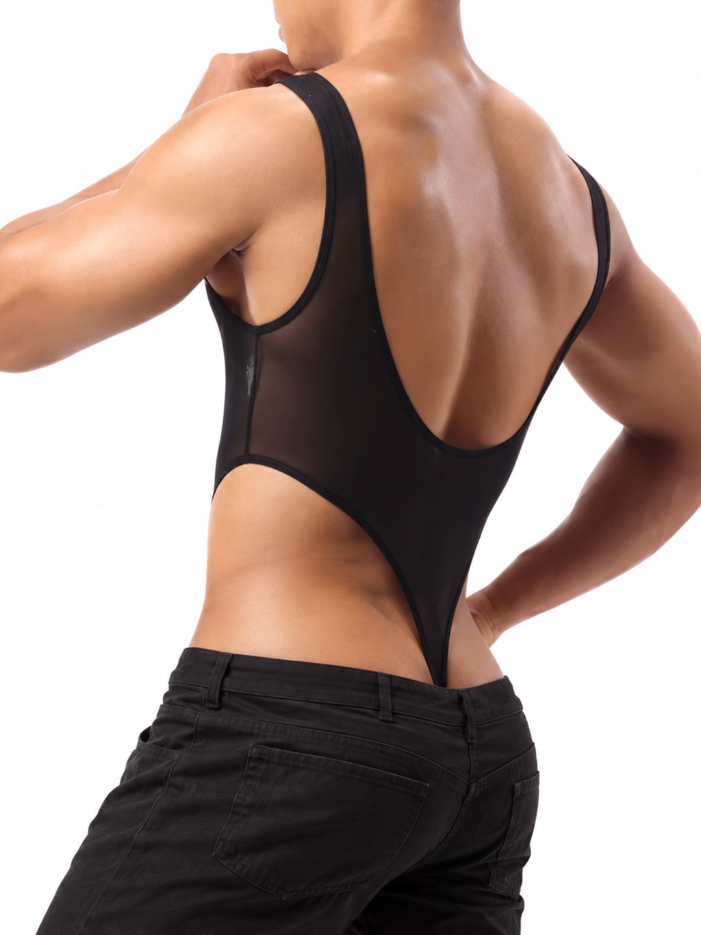 Sheer Mesh Bodysuit
