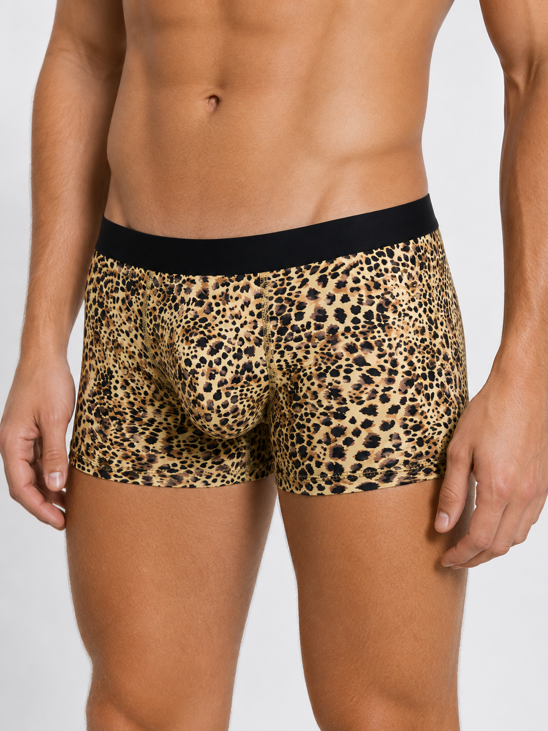 Leopard Print Boxer Briefs